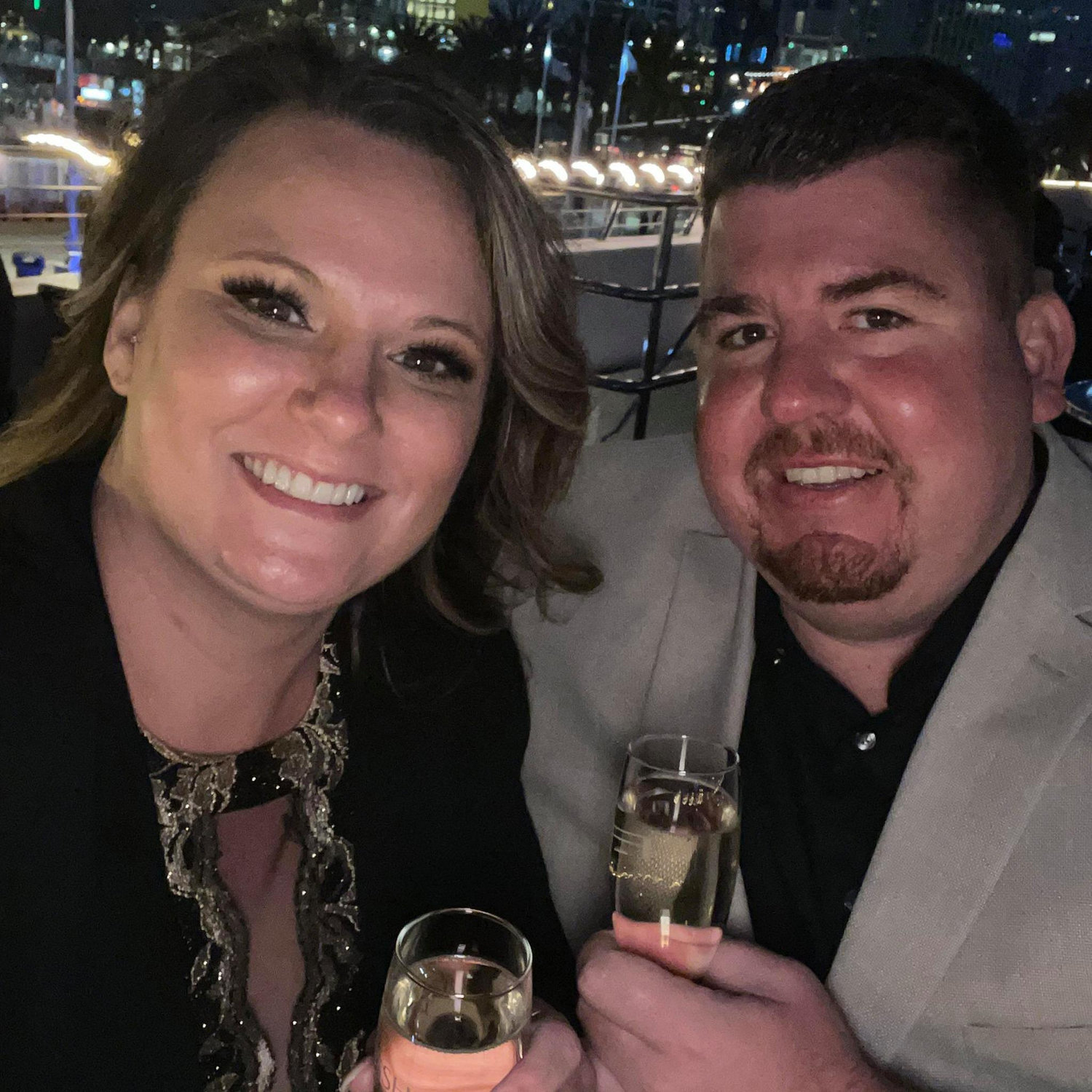 Our first romantic getaway