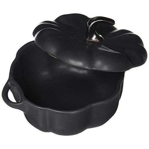 Staub 40508-549 Ceramics Pumpkin Cocotte, 24-oz, Matte Black
