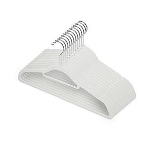 Real Simple® Slimline 12-Count Flocked Suit Hangers in Dover