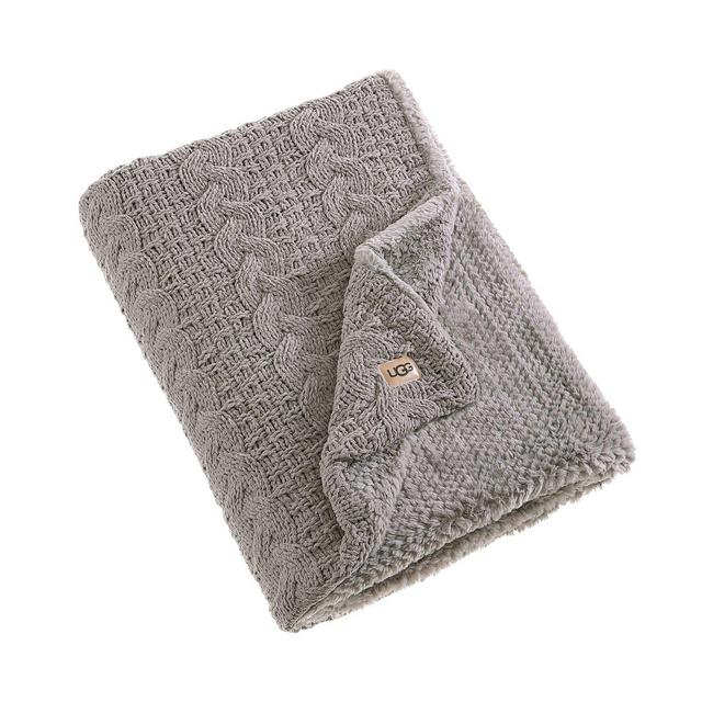 UGG® Yucca Throw Blanket in Fawn