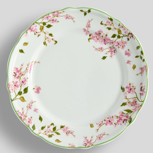Monique Lhuillier Garden Trellis Dinner Plates , Set of 4 - Multi