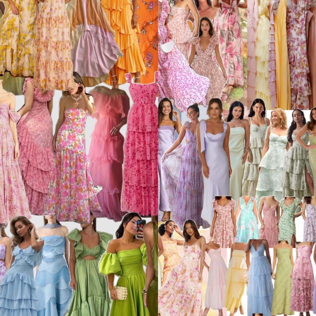 Guest Attire Suggestion: For the Girls! ❤️

Please refrain from wearing white, red or an extremely pale yellow.