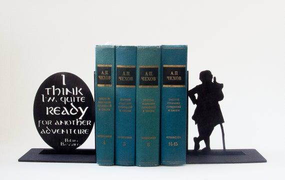 The Hobbit book gift, The Hobbit home decor art, The Hobbit bookmark house, The Hobbit nursery, party, office, Bilbo Baggins miniature