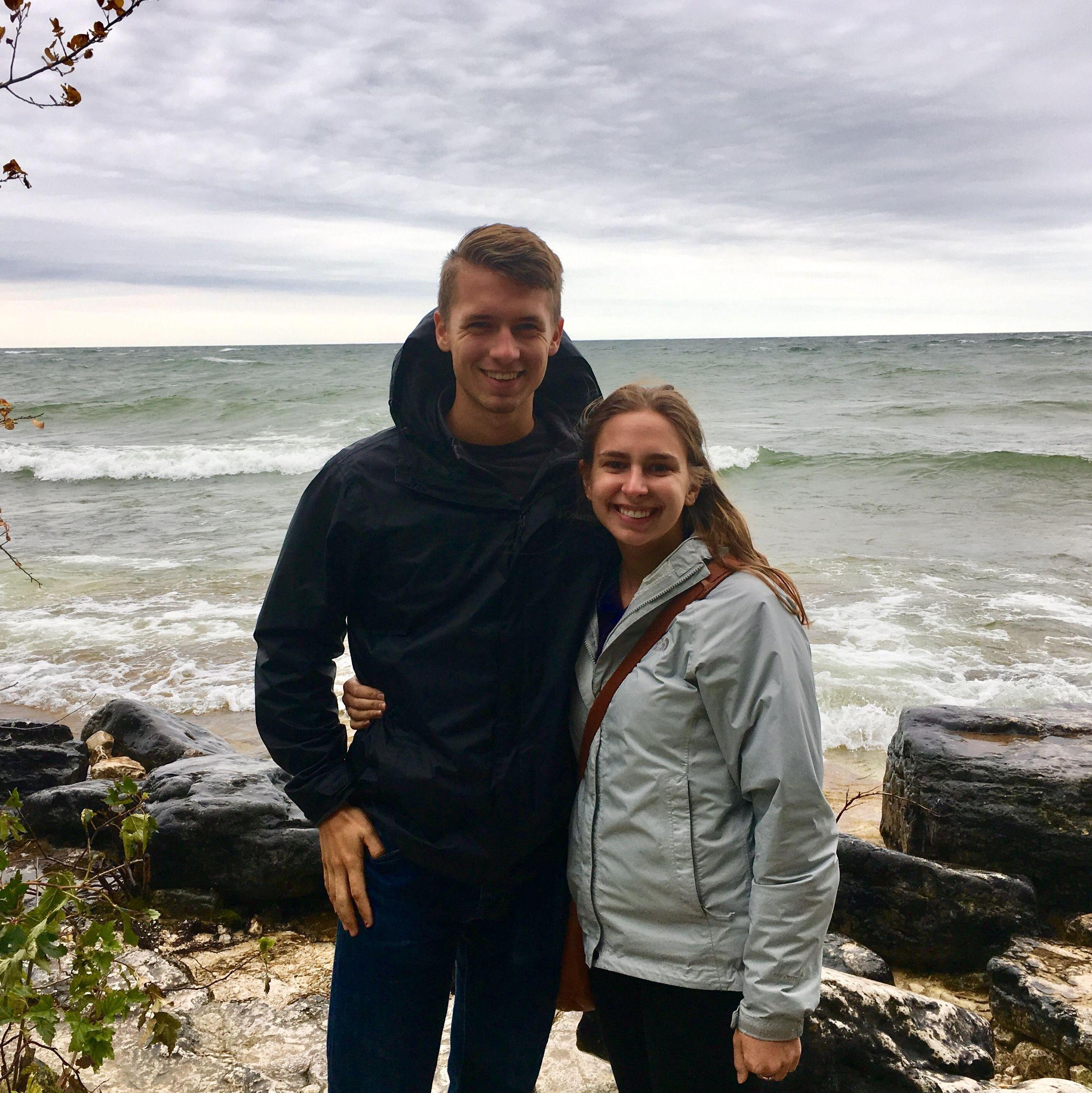 Our first trip away from Madison together up to Door County WI
