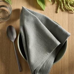 Organic Cotton Napkins (Set of 8)- Dried Sage