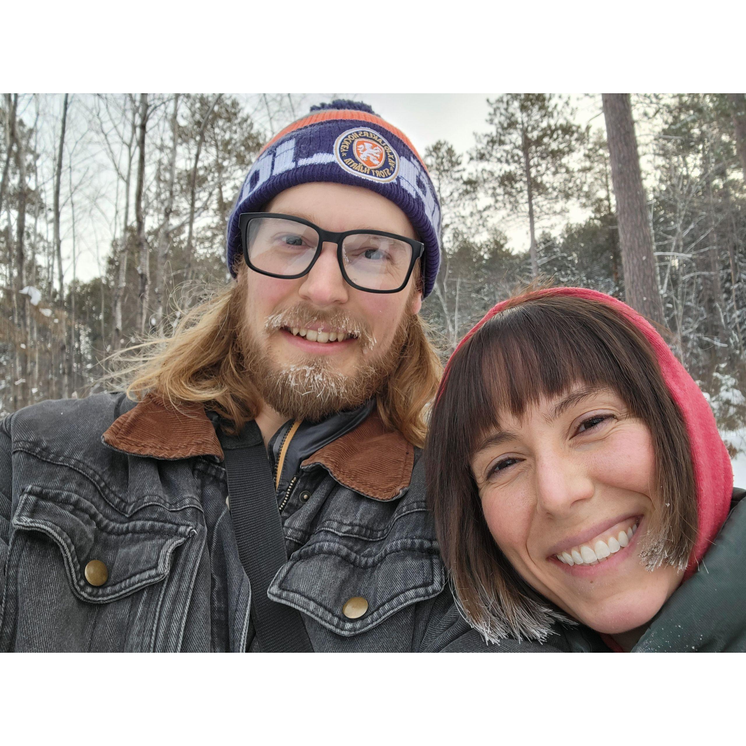 Laughter keeps us *mostly* warm!