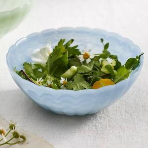 Glass Scallop Bowl