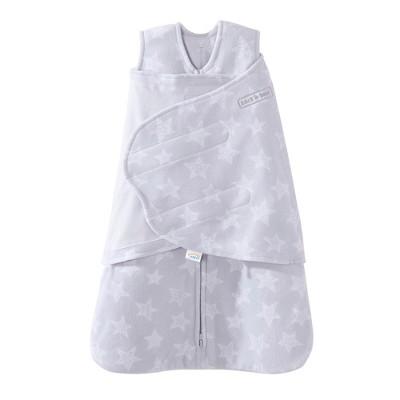 HALO Innovations Sleepsack Micro-Fleece Swaddle - Gray Stars