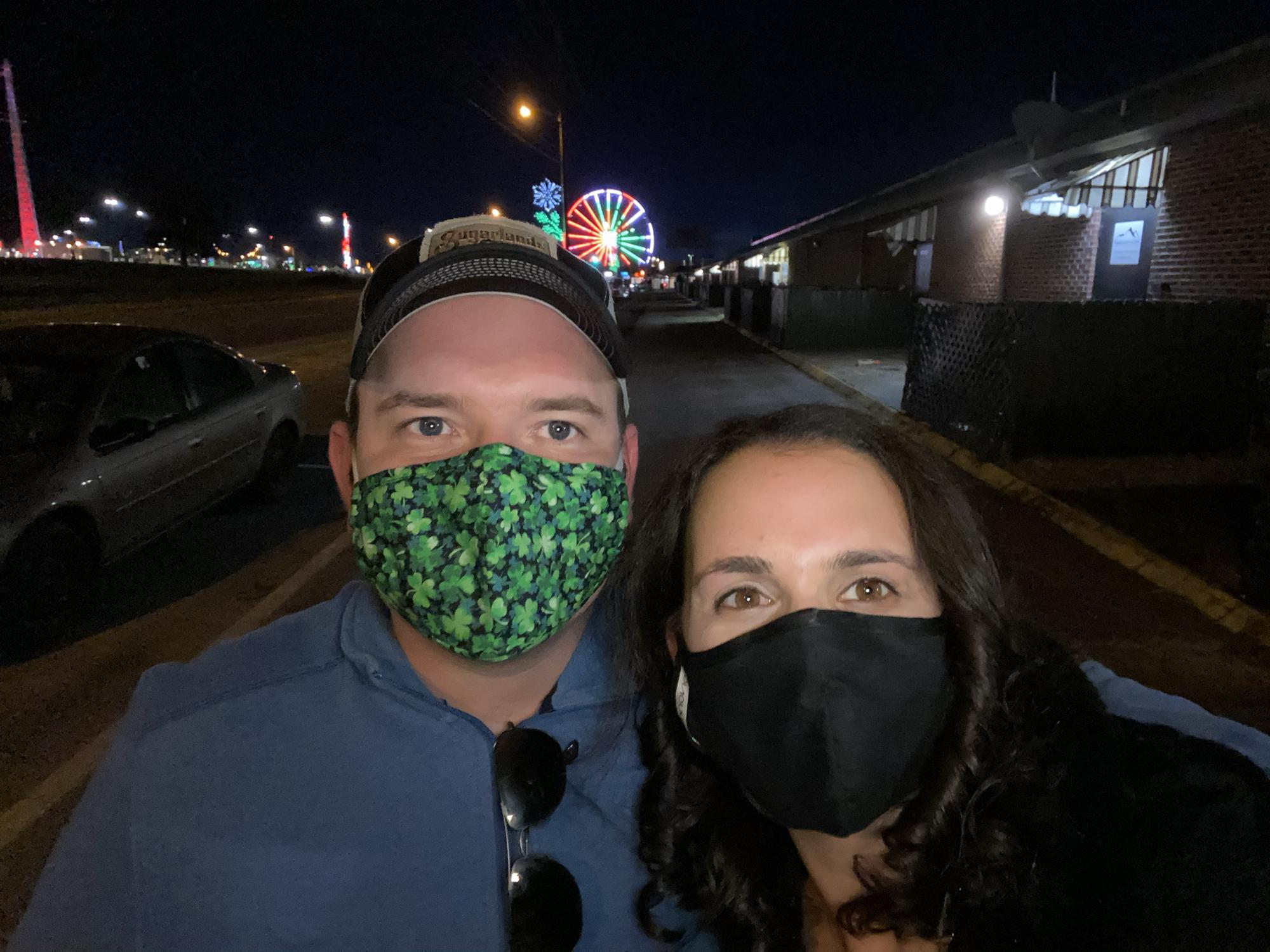 Ferris wheel engagement