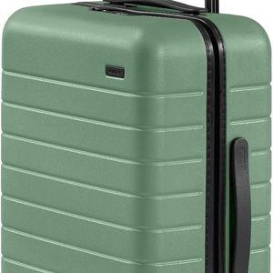 Away Carry-On Luggage, Lightweight Hardside Suitcase with Spinner Wheels, 22 Inch Airline Approved, TSA Lock, Sea Green
