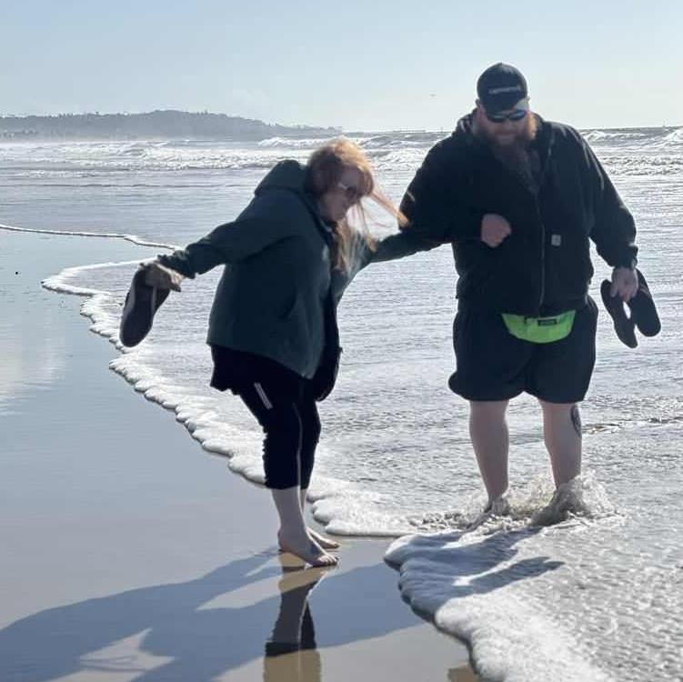 Always trying to get me into the cold a$$ water