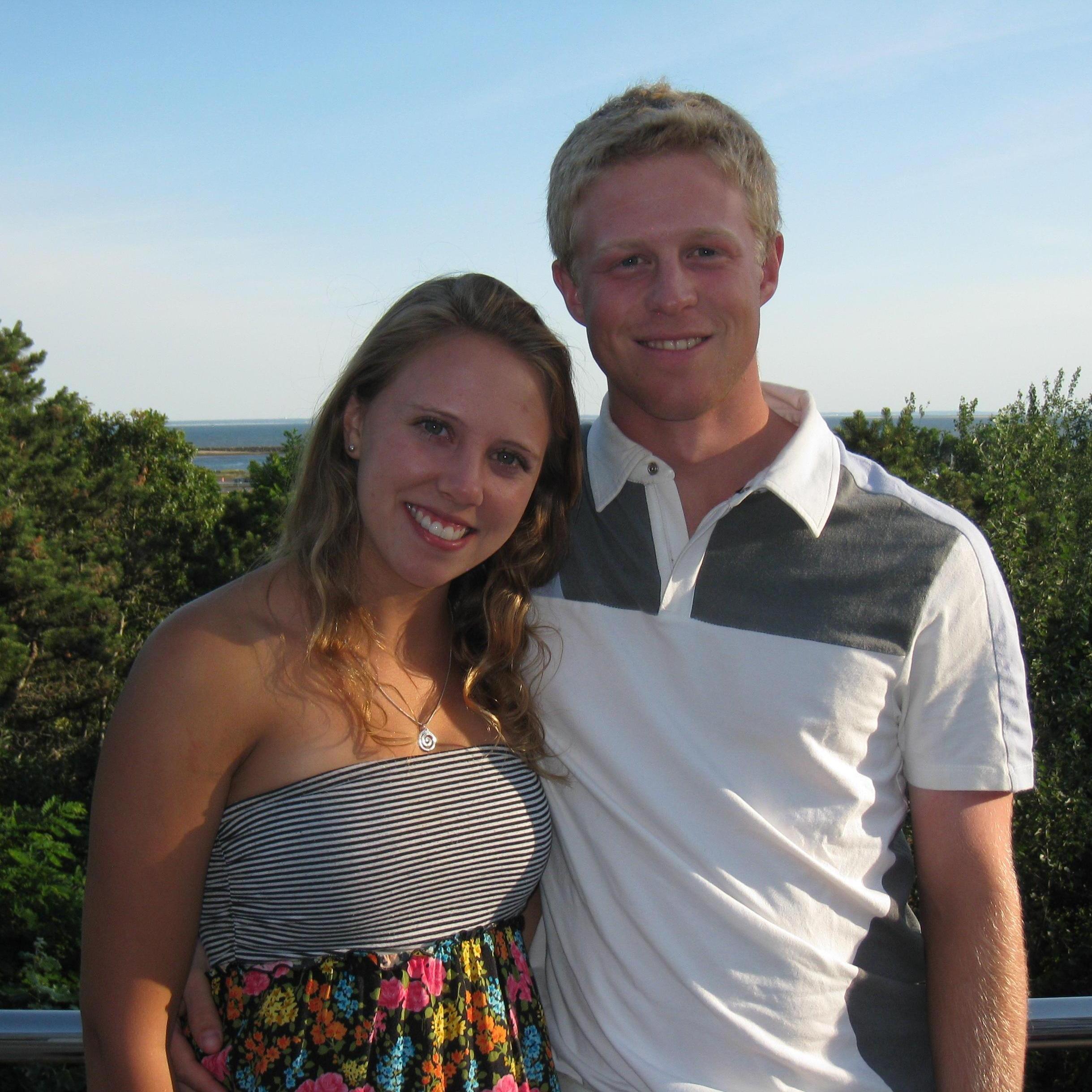 Turner's first visit to Wellfleet in 2012, the summer after we started dating.