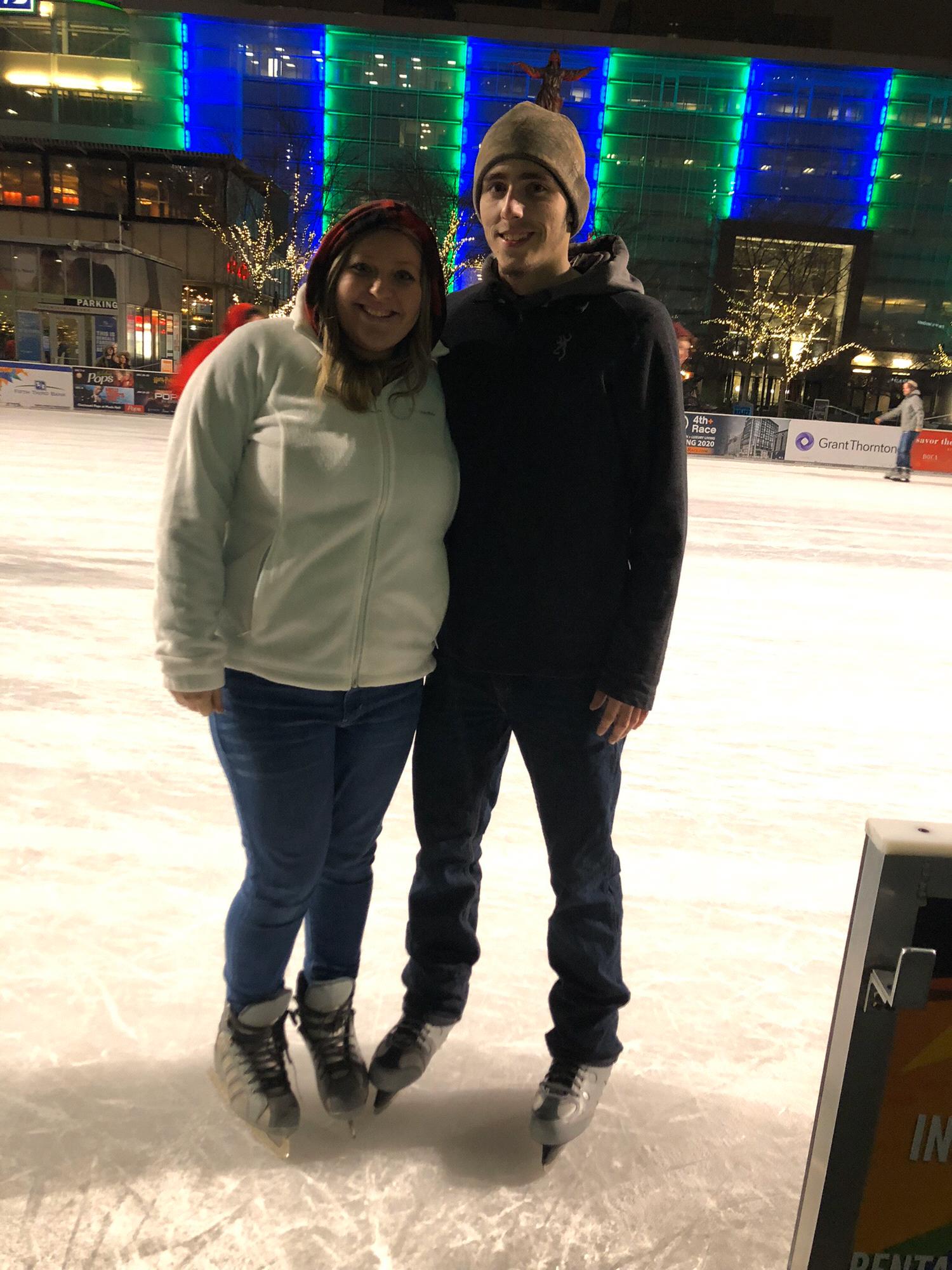 Our first time Ice skating 2019