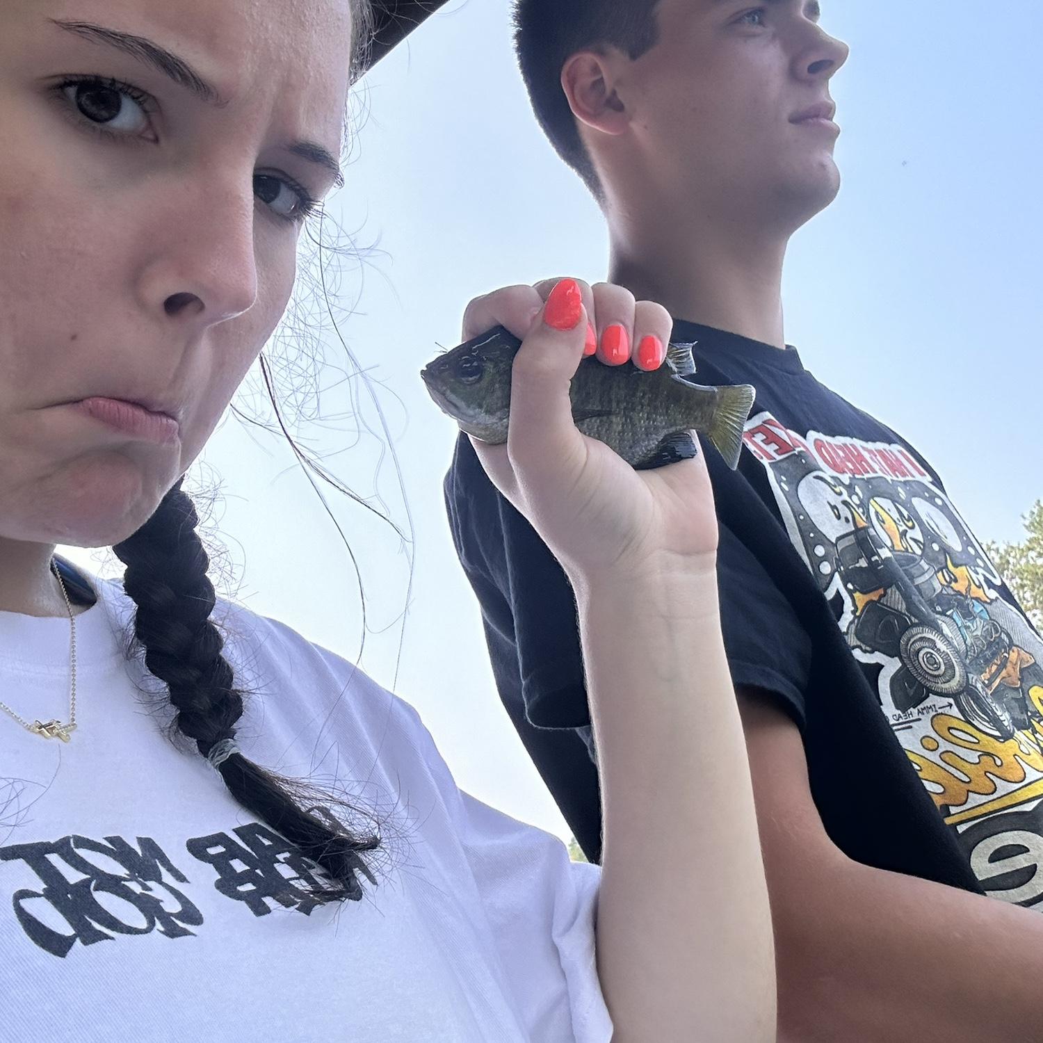 Only catching little fish🤨