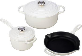 5-Piece Signature Enameled Cast Iron Cookware Set