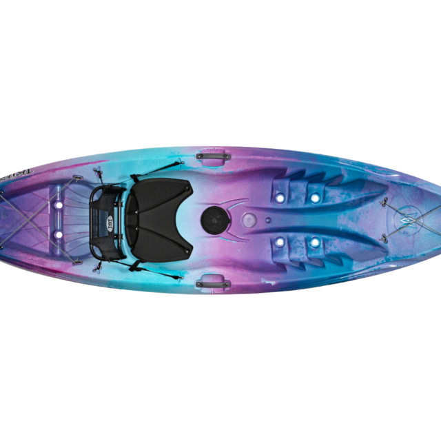 Perception Tribe 9.5' Sit-On-Top Kayak - Funkadelic color option