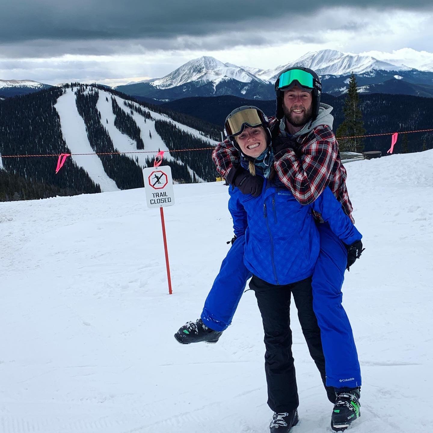 First picture together! Keystone Mountain! Oct 2021