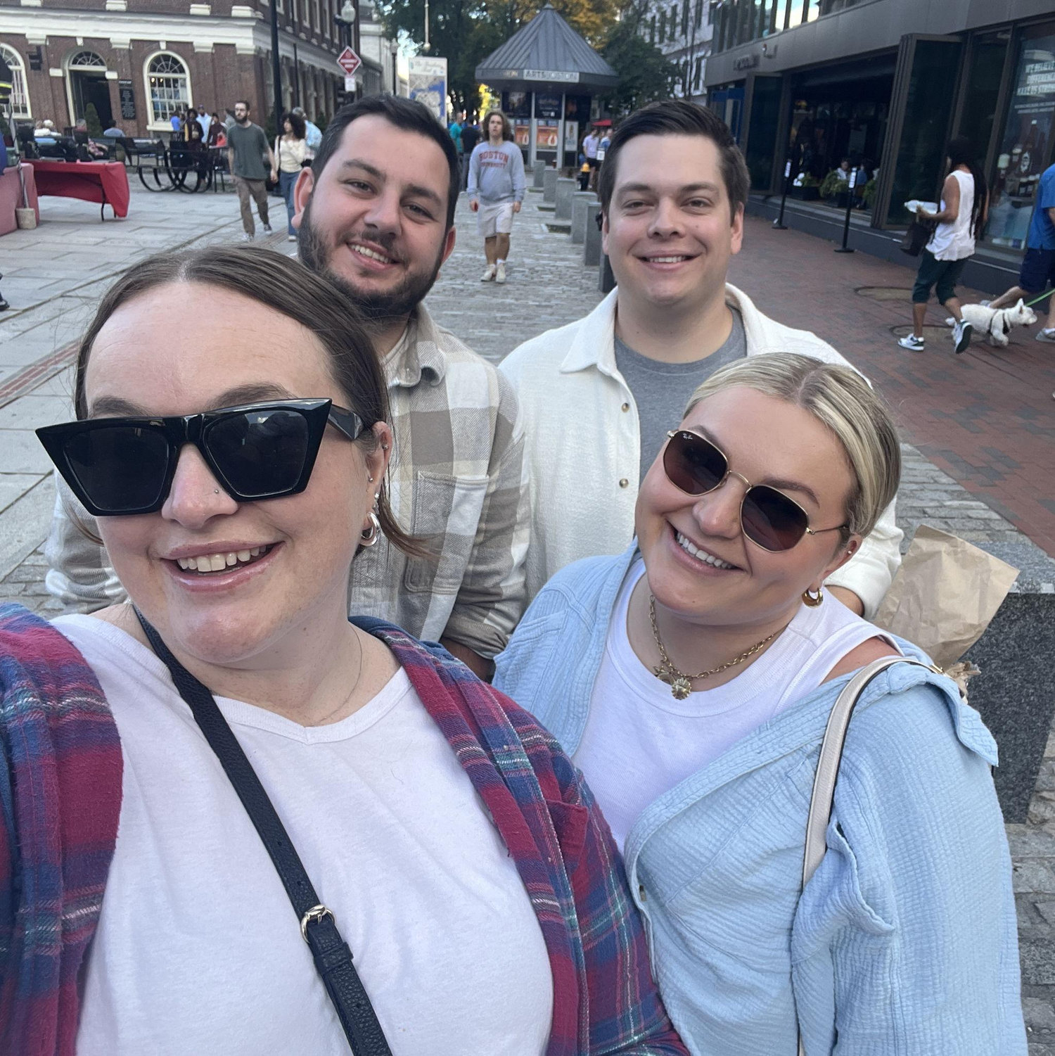 October 2024 - Boston, MA with best friends Mackenzie & Matt