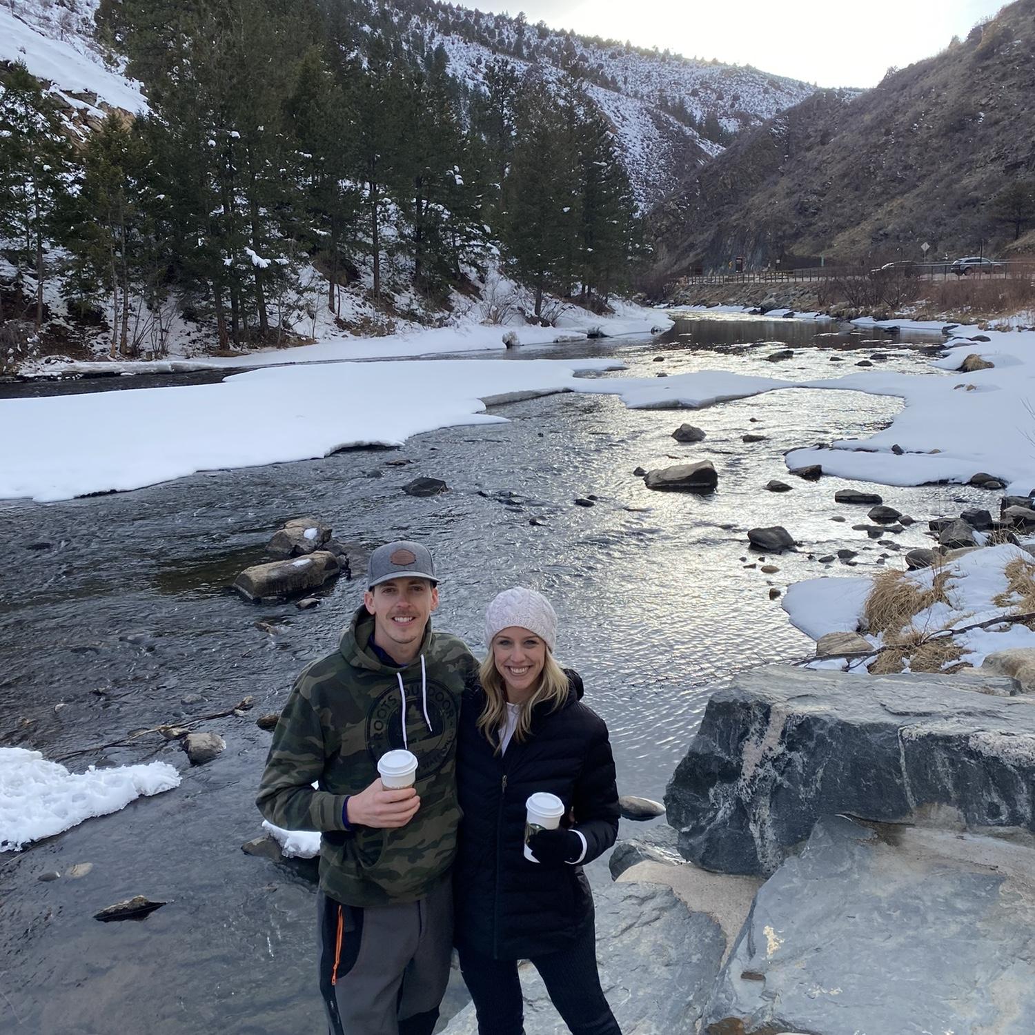 Our first trip together to Denver, CO.