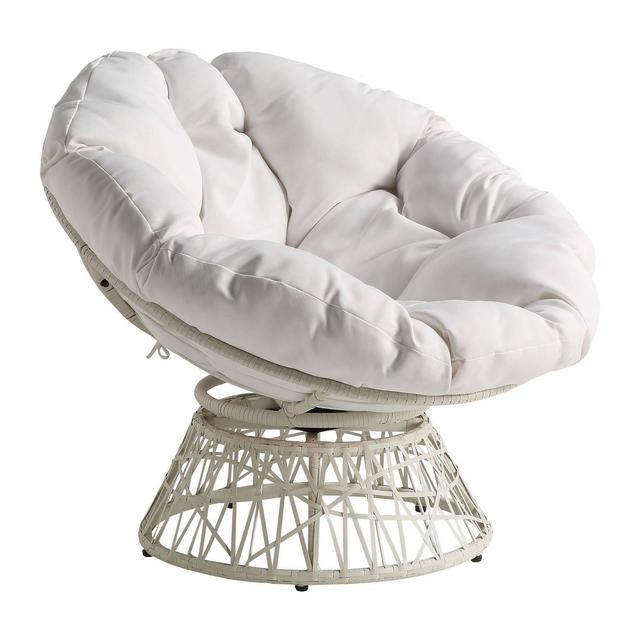 Papasan Chair White - OSP Home Furnishings