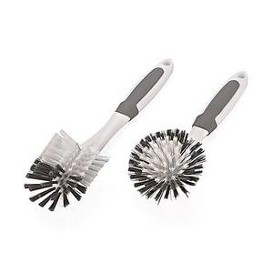 Nylon Glass and Bowl Kitchen Brushes (Set of 2)