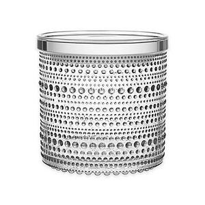 Iittala Kastehelmi Large Jar with Lid in Clear