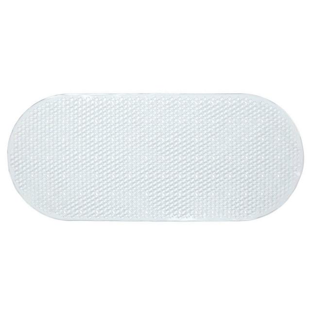 SlipX Solutions Bubble Bath Mat Clear