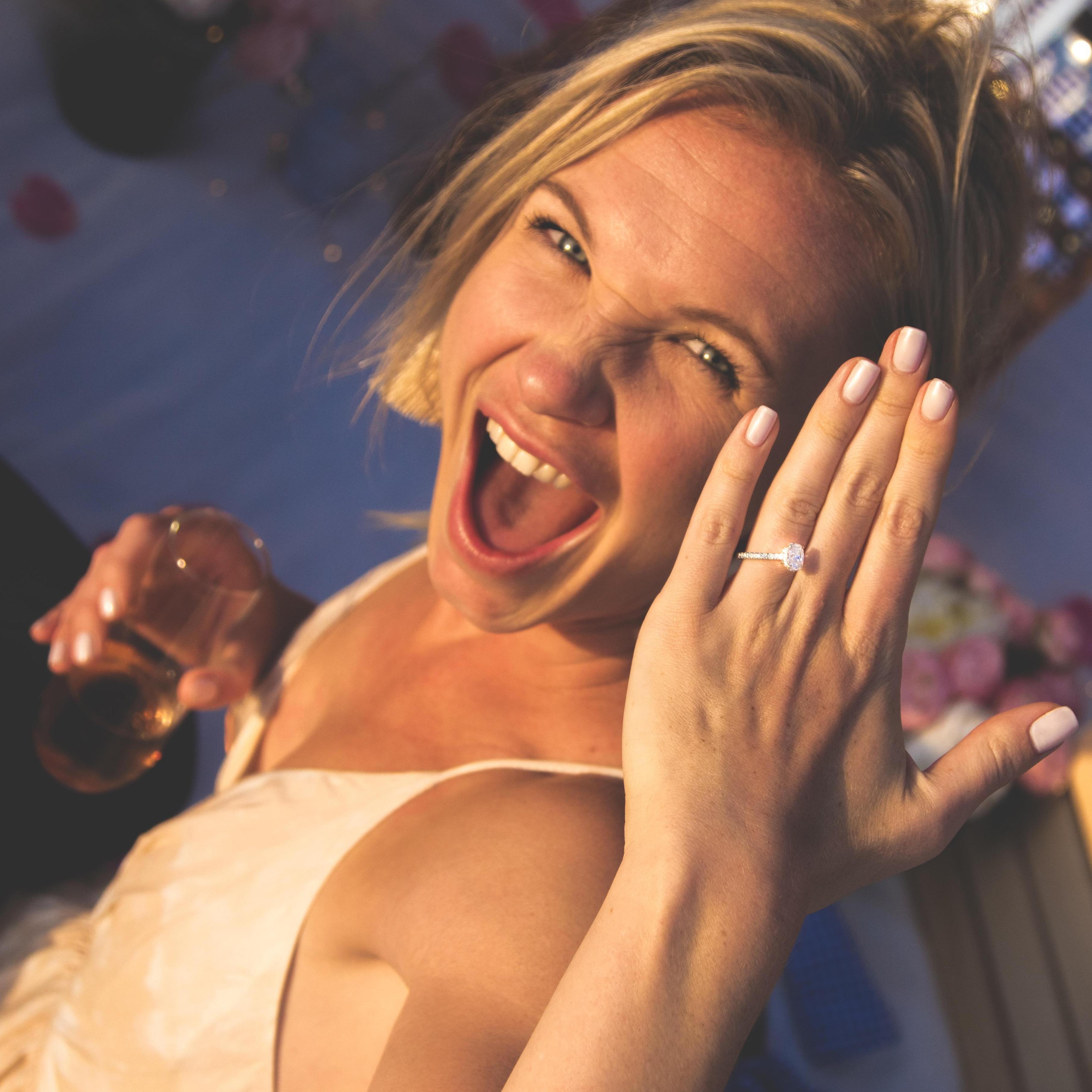 She said YES!