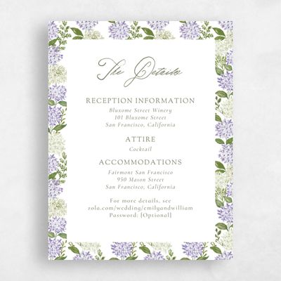 Purple Wedding Enclosure - Speranza
