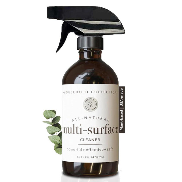 Rowe Casa Organics Multi-Purpose Cleaner Spray – Powerful, Effective, & Safe All Purpose Cleaner with Therapeutic Grade Essential Oils – 16 Fl. Oz. Cleaning Spray Bottle