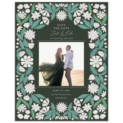Multi-Colored Wedding Digital Save the Date - Juliet Photo