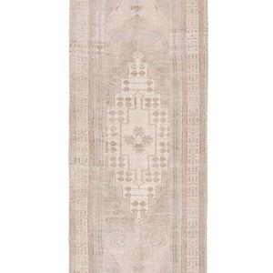 Jaipur Living Machine Washable, Vintage 2x8 Runner Rug, Boho, Mauve and Light Blue, Entryway Rug, Hallway Runner