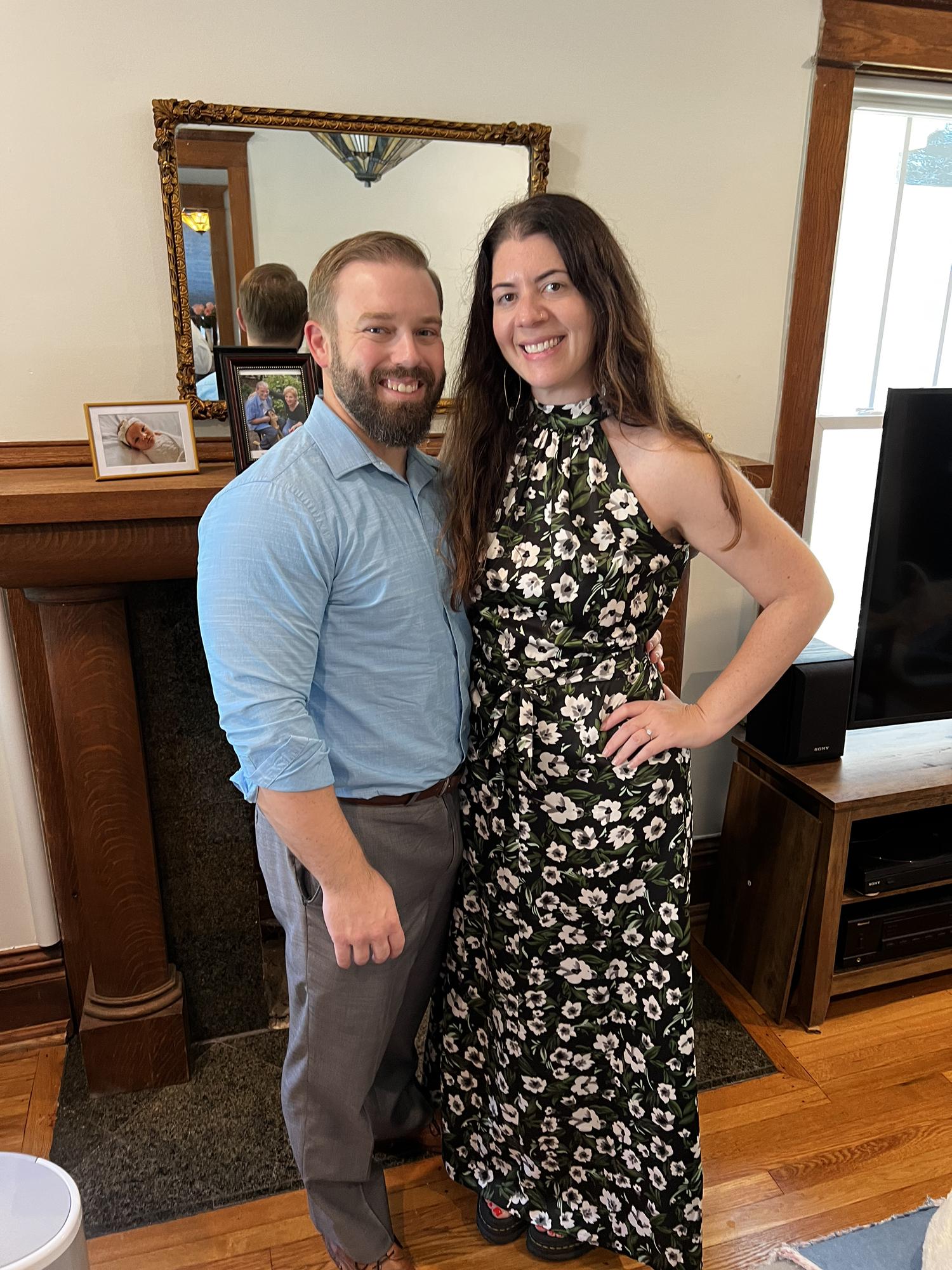 Post-Baptism photo for a dear friend