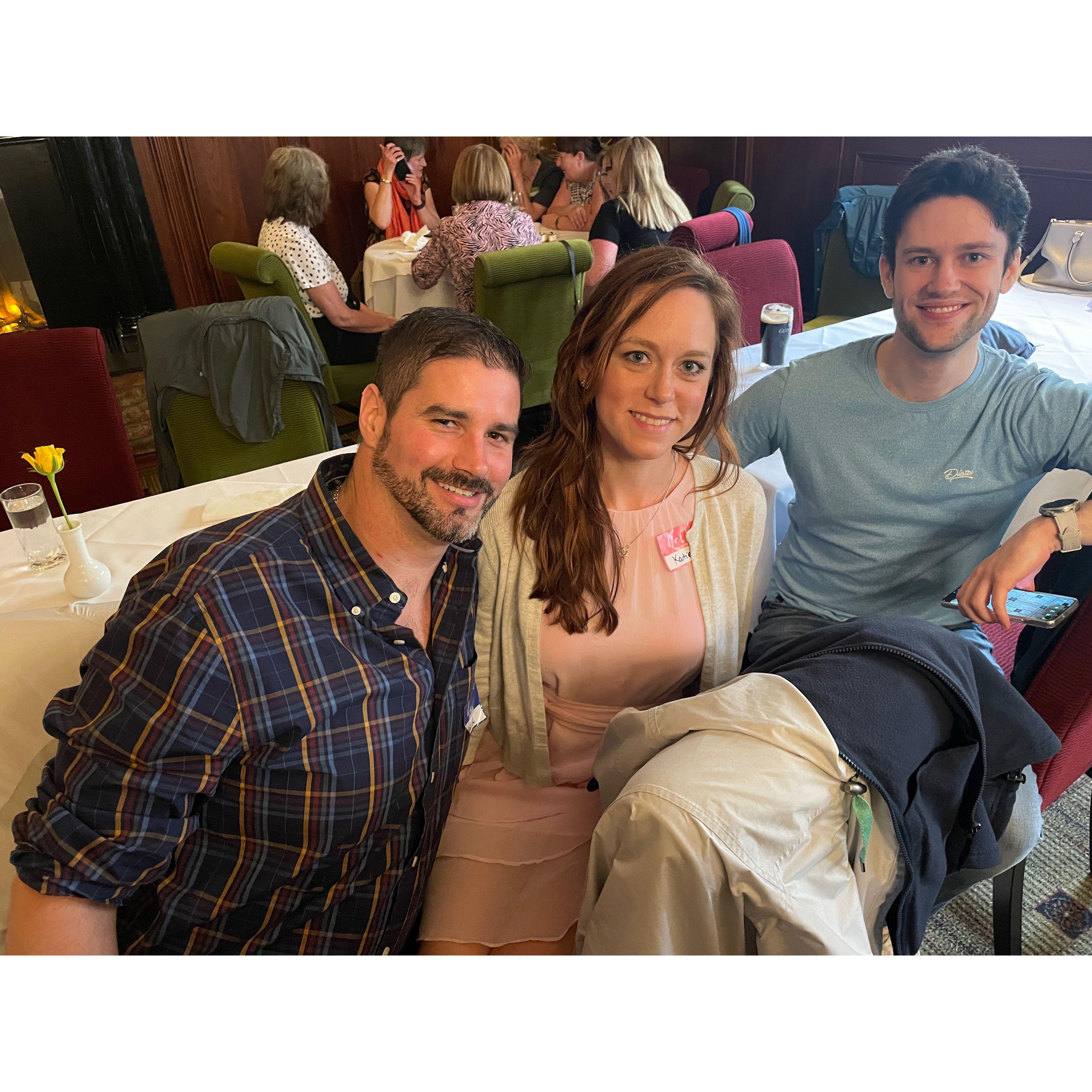 Family Reunion, Us with cousin Darren 