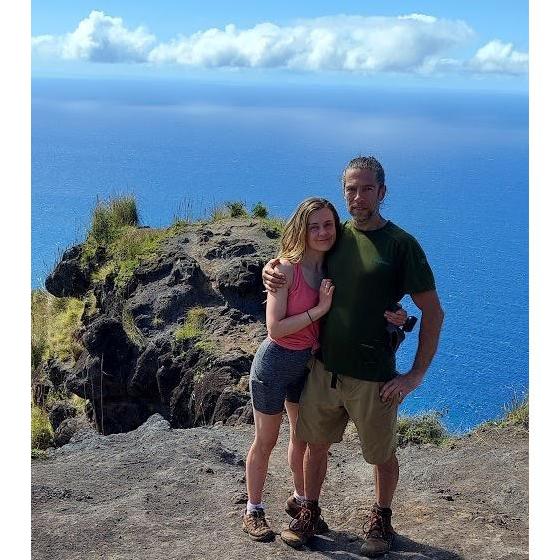 Nu'alolo hike in Kauai