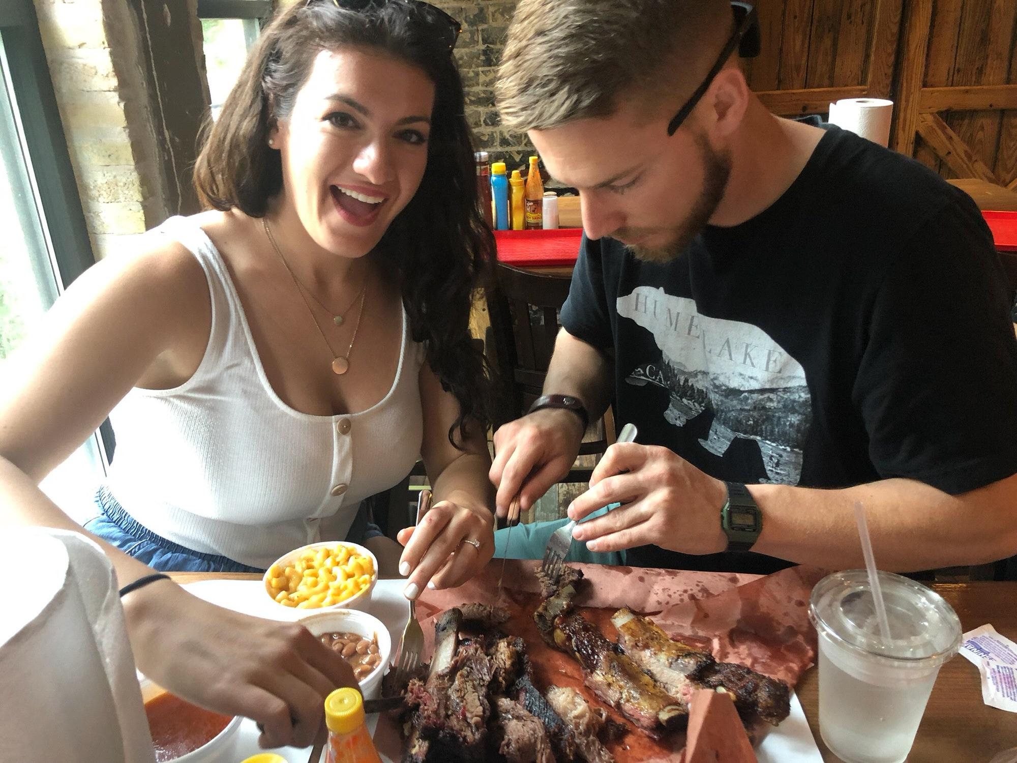 BBQ at Coopers that is especially close to our hearts.