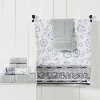 Ophelia 6-Piece Yarn Dyed Towel Set