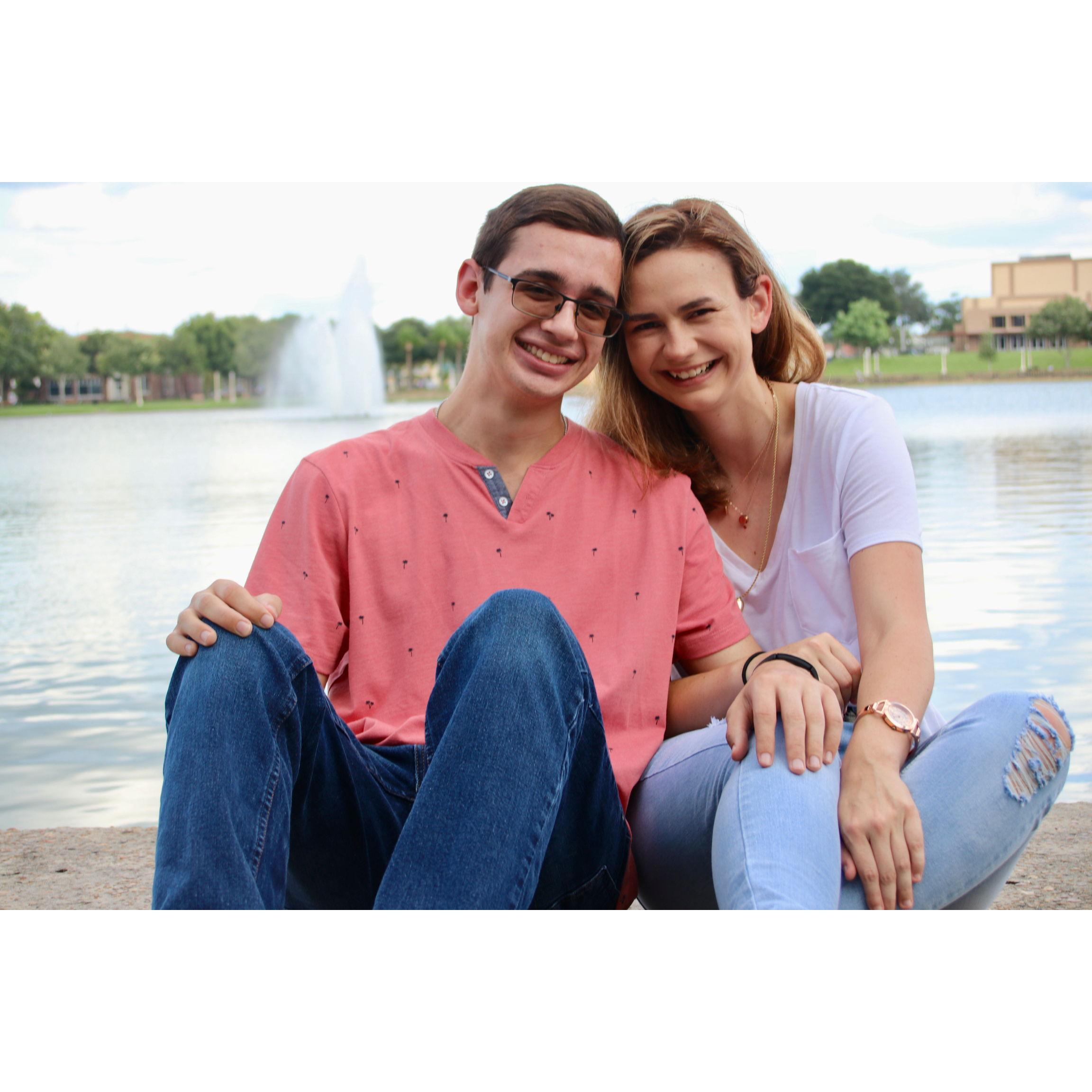 Our first anniversary shoot.