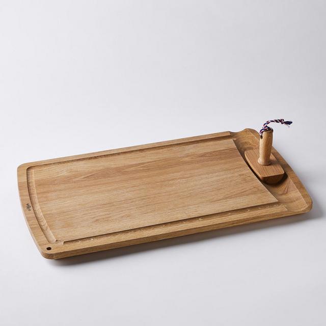 French Oak Cutting Board & Pestle
