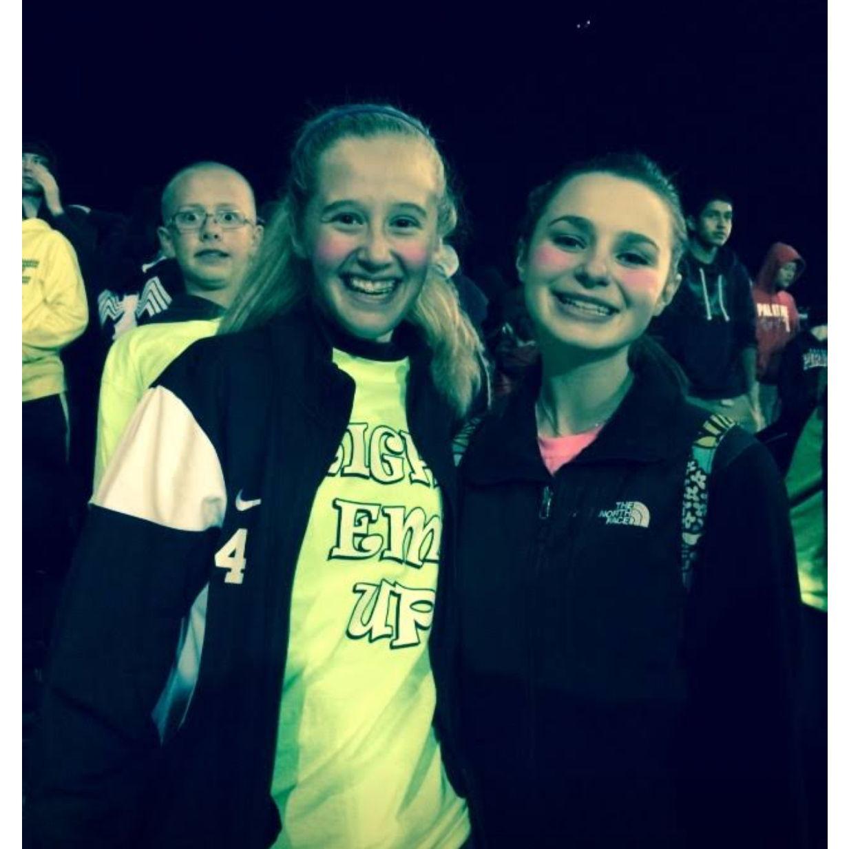 our first photo together... kinda?