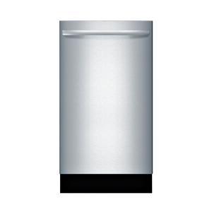 800 Series 18 in. ADA Compact Top Control Dishwasher in Stainless Steel with Stainless Steel Tub and 3rd Rack, 44dBA
