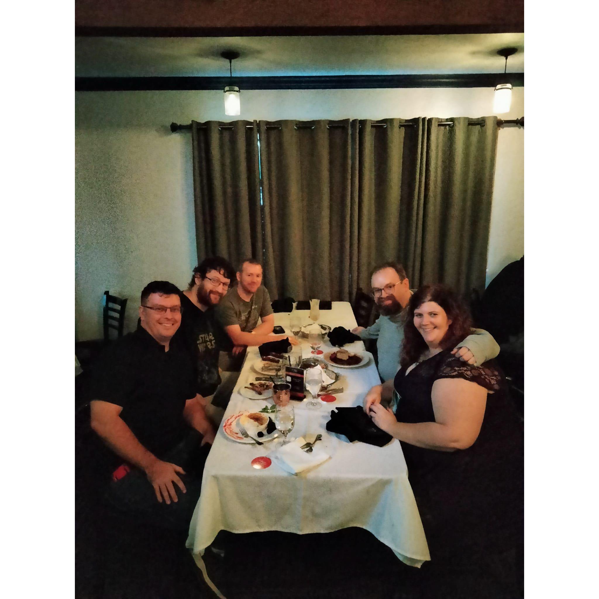 Celebrating moving in together!