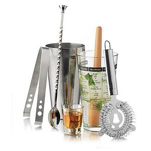 Libbey® Glass Modern Bar 7-Piece Cocktail Mixologist Set