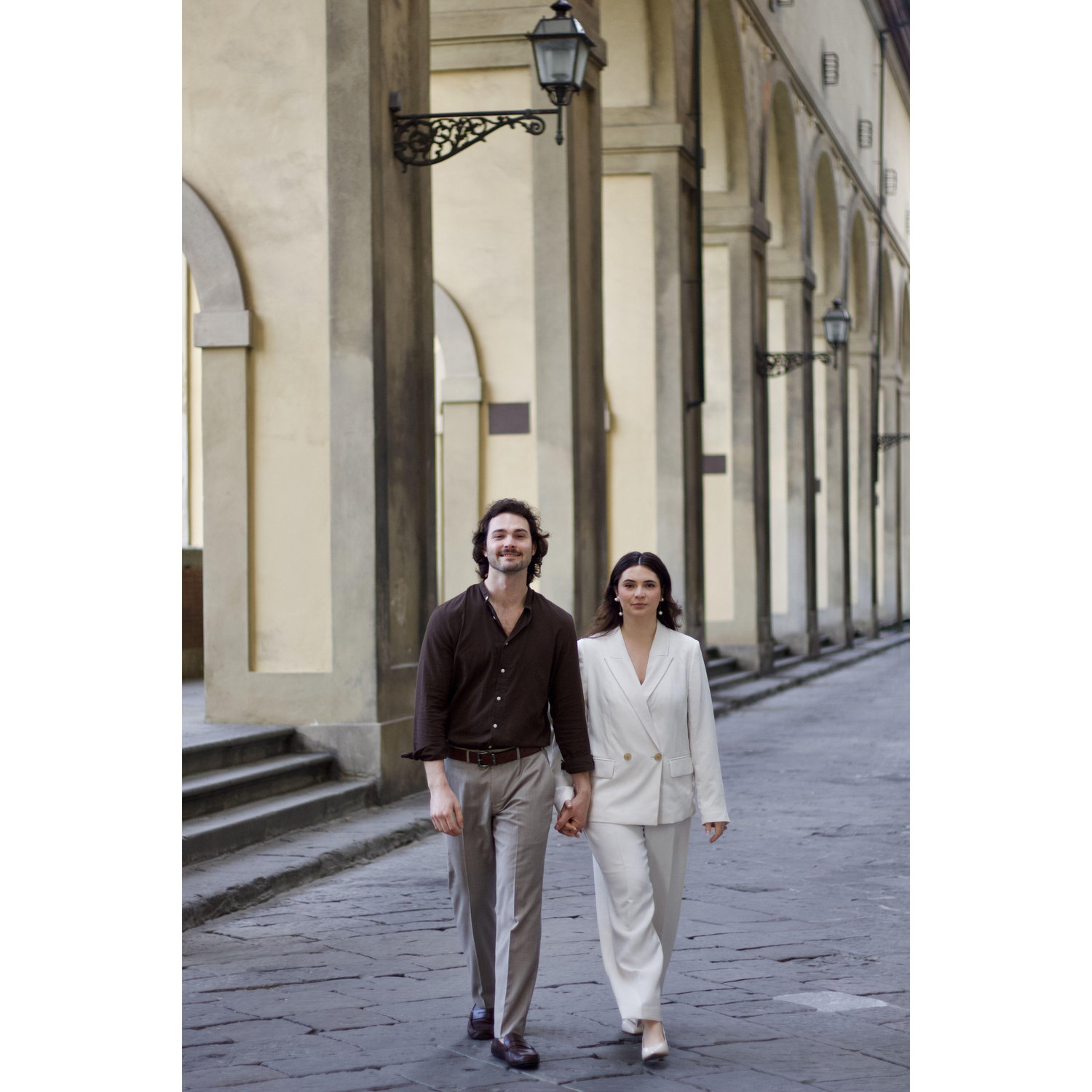 Engagement photoshoot in Florence Italy