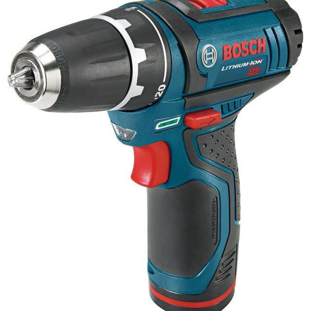 Bosch PS31-2A 12-Volt Max Lithium-Ion 3/8-Inch 2-Speed Drill/Driver Kit with 2 Batteries, Charger and Case