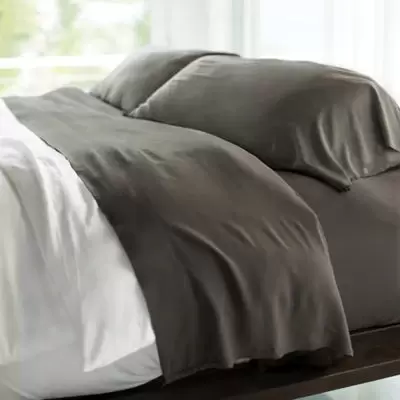 Cariloha® Resort Viscose Made From Bamboo King Sheet Set in Grey