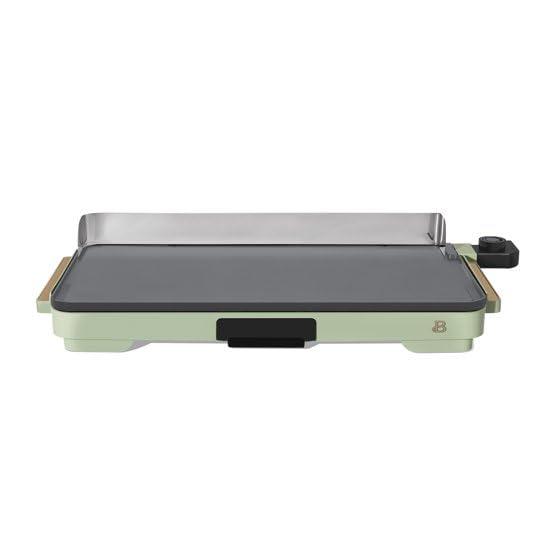 B.eautiful XL Electric Griddle 12" x 22"- Non-Stick, Sage Green