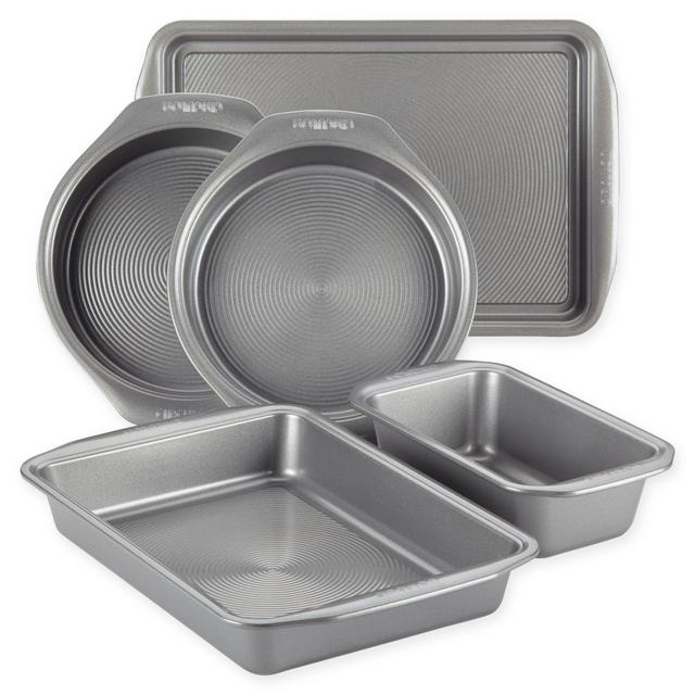 Circulon® Total Non-Stick 5-Piece Bakeware Set in Grey