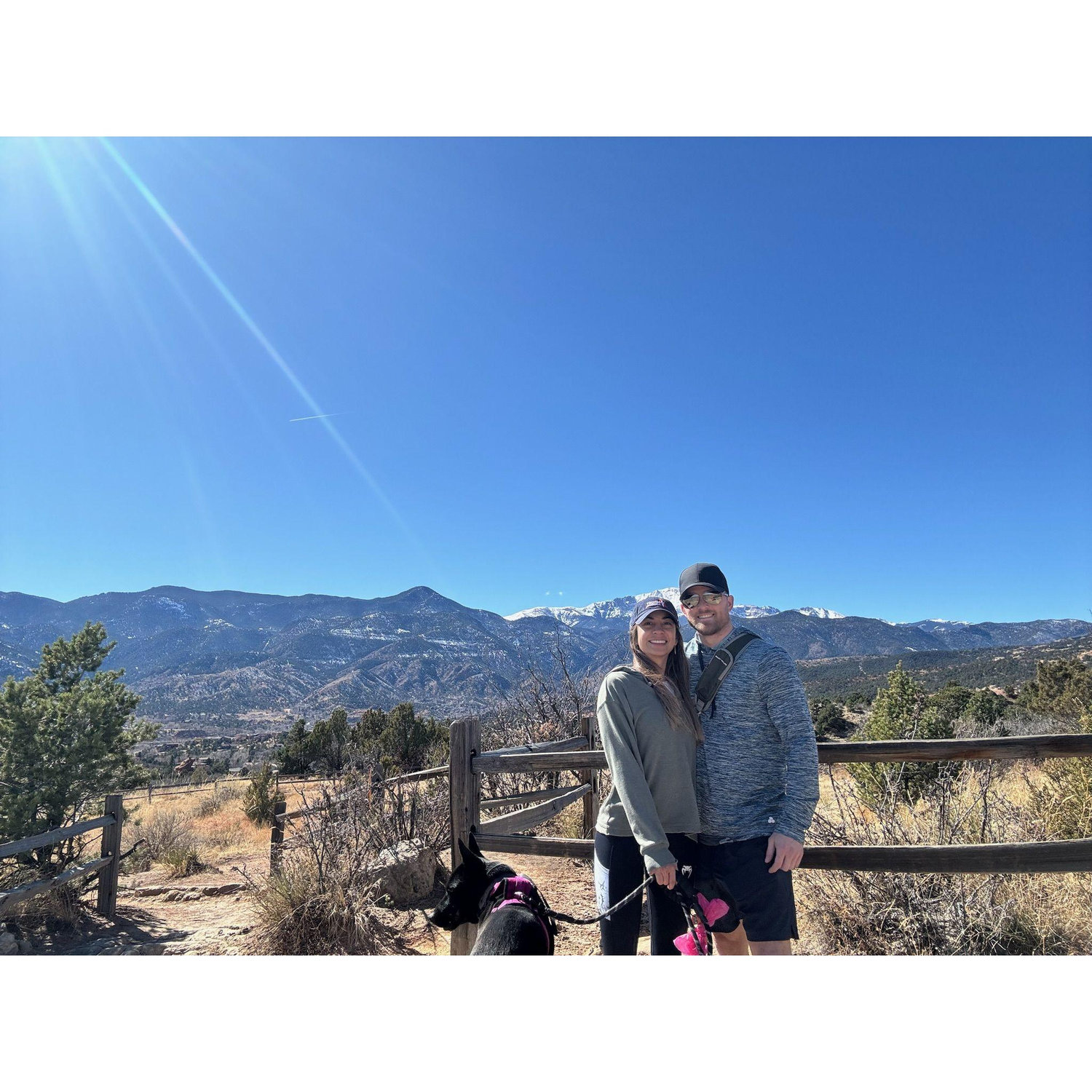 Our little family hike at Garden of the Gods.