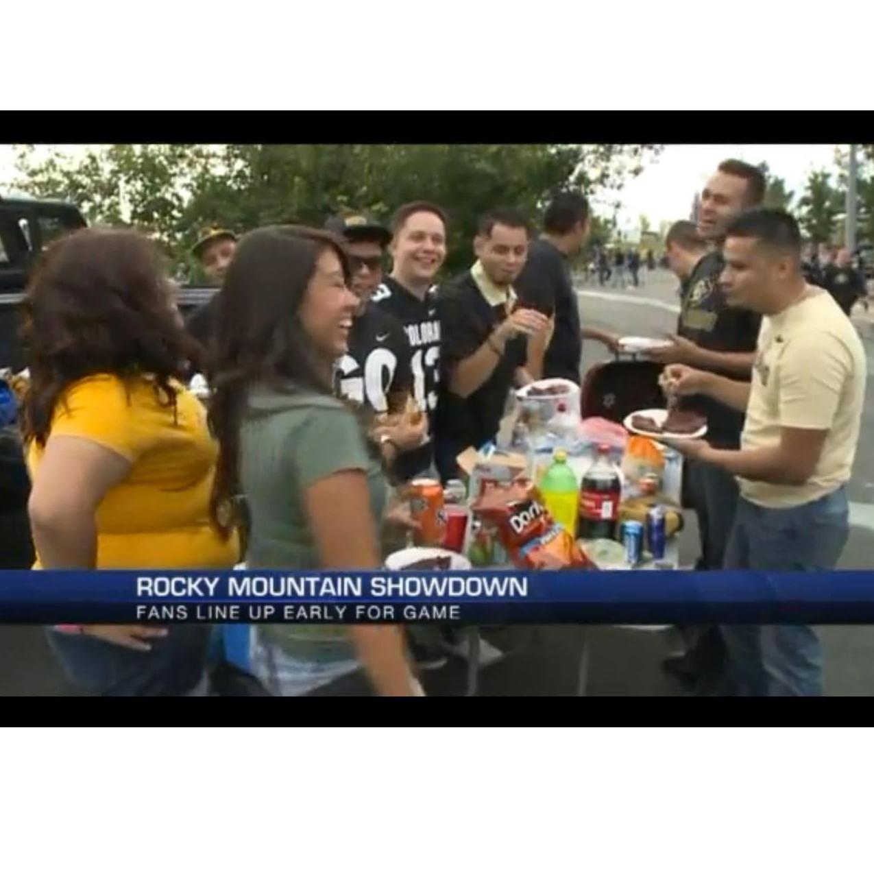 We were on TV!